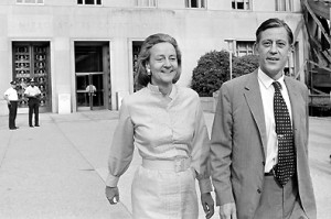 Graham (1917-2001), publisher of The Washington Post , and Ben Bradlee ...