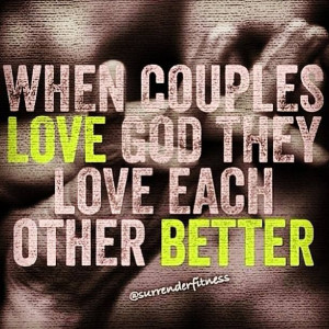 when couples love god they love each other