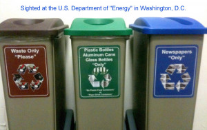 Recycle Trash Bins Of the trash bin.