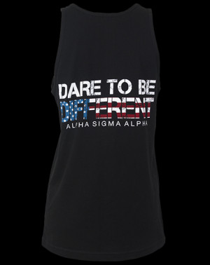 Alpha Sigma Alpha All American Girls Tank