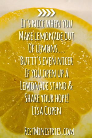 of lemonade don t forget to open your own lemonade stand whatever that ...