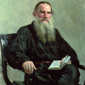 Лев Толстой, портрет, худ. Илья Репин ...