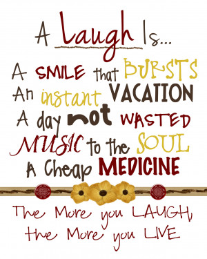 ... Thaik on the Importance of Laughter and i thought I would reshare it
