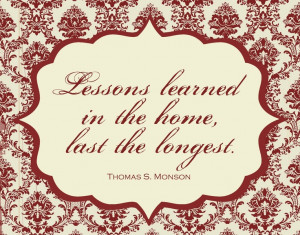 ... President Thomas S. Monson 