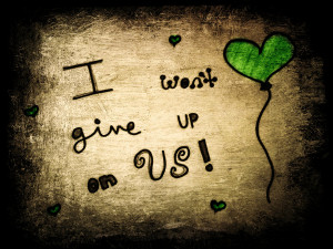 ... , love, mraz, music, quote, quotes, us, vintage, i wont give up on us