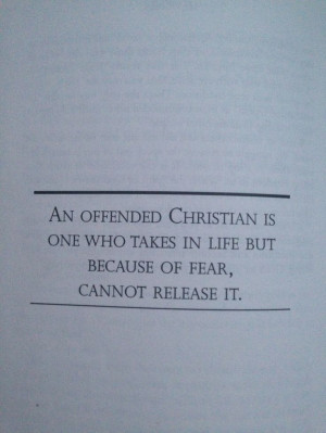 From THE BAIT OF SATAN by John Bevere