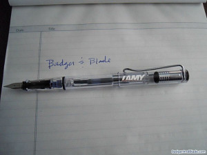 Thread: Lamy Safari Fountain Pen