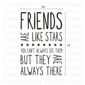 Friendship Stars Quotes. QuotesGram
