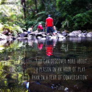 You can discover more about a person in an hour of play than in a year ...