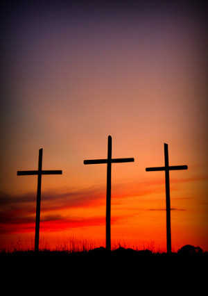 At the cross I bow my knee, where Your blood was shed for me.