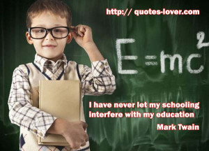 Mark Twain Quotes On Education