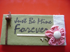 Just Be Mine Forever Green Card - Online Shopping for Paper n ...