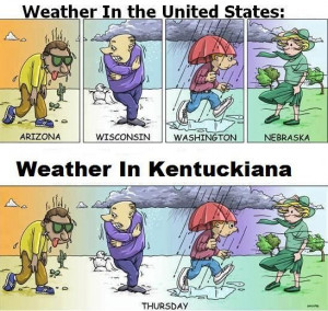 kentucky sayings | Weather in Kentucky | Humor and Quotes