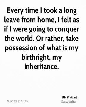 Inheritance Quotes
