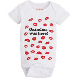 Love My Grandma Onesie Grandma was here! onesie