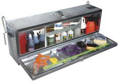 Swine Show Box, easy to handle and fits all your stockshow needs! More