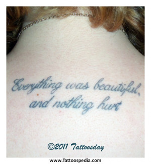 word tattoo quotes 4 » a list of tattoo quotes 5