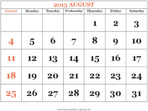 About Free Printable Calendar