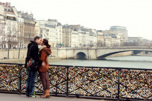 Love Lock Bridge Paris