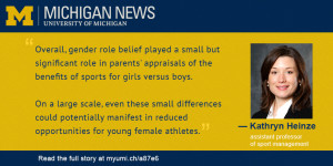 Pay-to-play sports: Parents with traditional beliefs about gender may ...