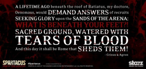 My FAVORITE show!!! Spartacus
