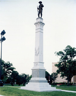 Photo of Hood's Texas Brigade monument