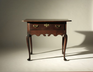 ... Queen Anne Walnut Lowboy owned by Patriot James Otis, Jr. – SOLD