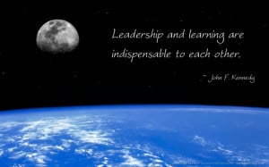 John F. Kennedy quote on Leadership