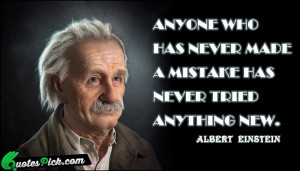 Quotes Albert Einstein Mistake
