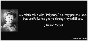 Pollyanna Quotes Glad