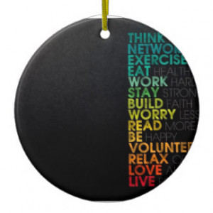 Famous Quotes Christmas Tree Ornaments