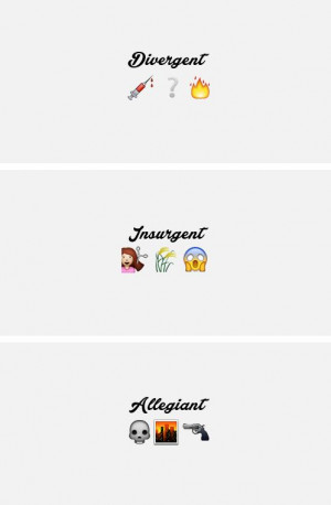 Divergent Series: Emoji Summary