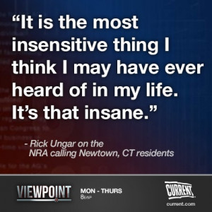 Rick Ungar on the #NRA