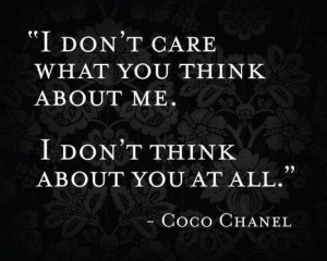 Coco Chanel Famous Quotes