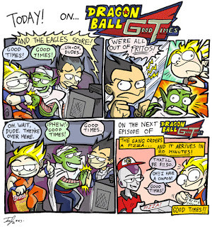 when the DragonBall Z were like weirdo's geek