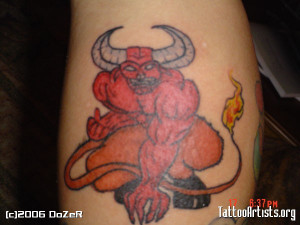 satanic tattoo designs