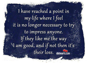 Home » Quotes » I Have Reached A Point In My Life Where I Feel It…
