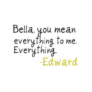bella & edward ♥ use (: new moon quote liked on Polyvore