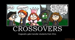 CROSSOVERS - Hogwarts gets transfer students from Shiz.