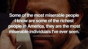 Chuck Norris Quotes, Facts and Jokes Some of the most miserable people ...
