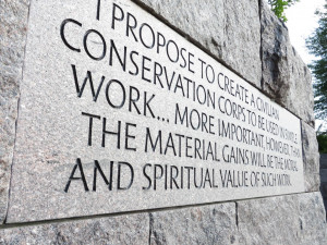 ... was struck by one of the quotes enshrined on the memorial’s walls
