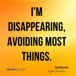 Quotes About Disappearing