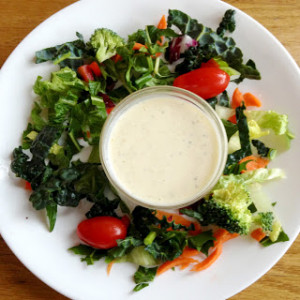 This salad dressing is dairy-free, healthy, and amazing! Great on ...
