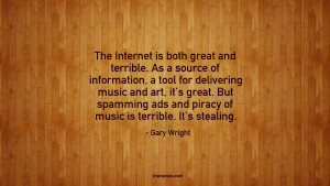 The Internet is both great and terrible. As a source of information, a ...