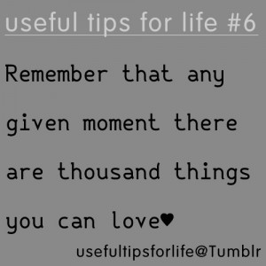 useful tips for life # 6