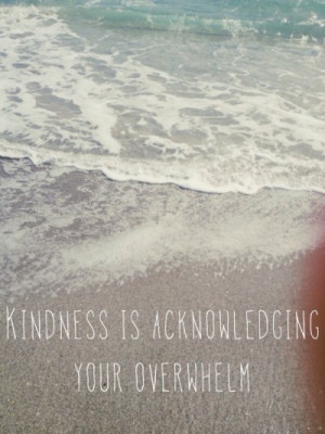 when you re feeling overwhelmed one of the kindest things you can do ...