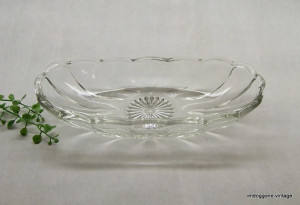 Banana Split Dish, Ice Cream Bowl, Banana Split Bowl, Clear Glass ...
