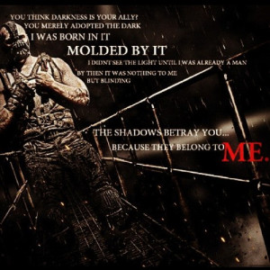 Bane #darkknightrises #Tomhardy #Batman #quotes by waffles_n_brains ...