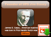 Download Founder of UPS Jim Casey Powerpoint