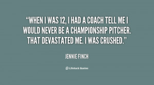 Quotes by Jennie Finch Softball